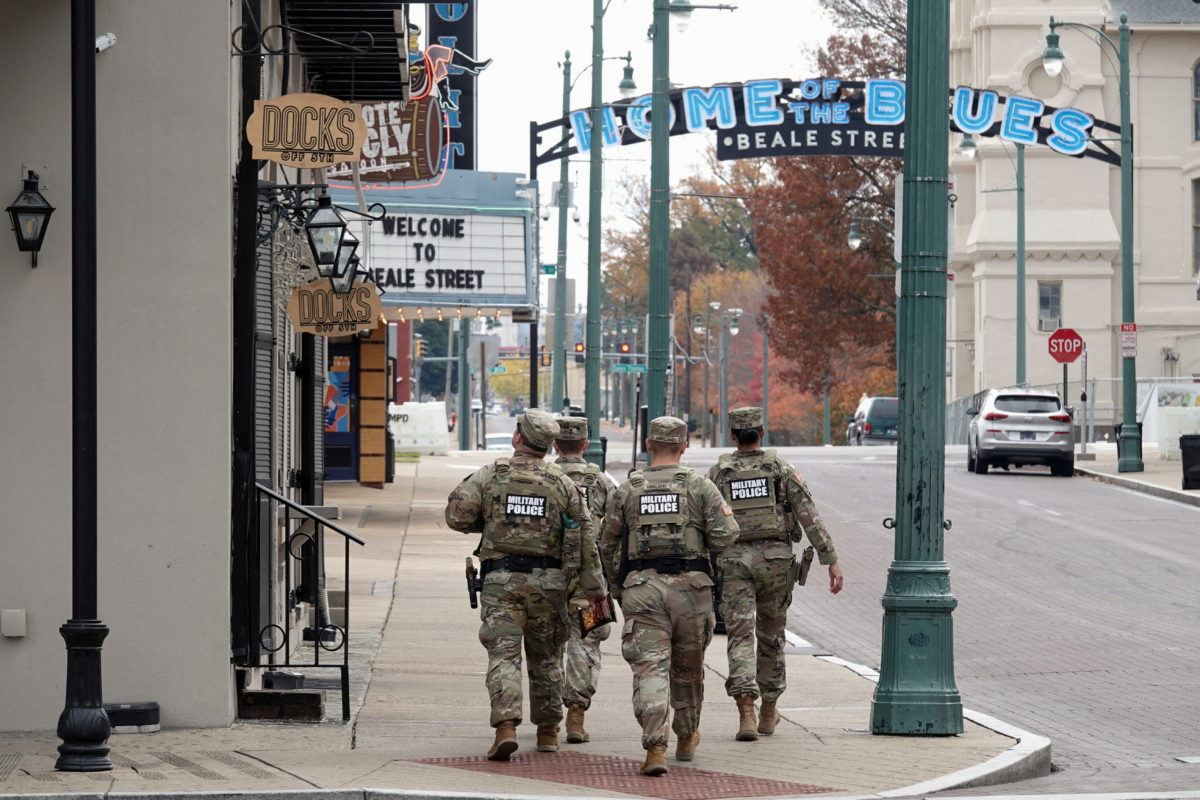 Man charged with killing National Guard member is hospitalized after refusing food, prosecutors say