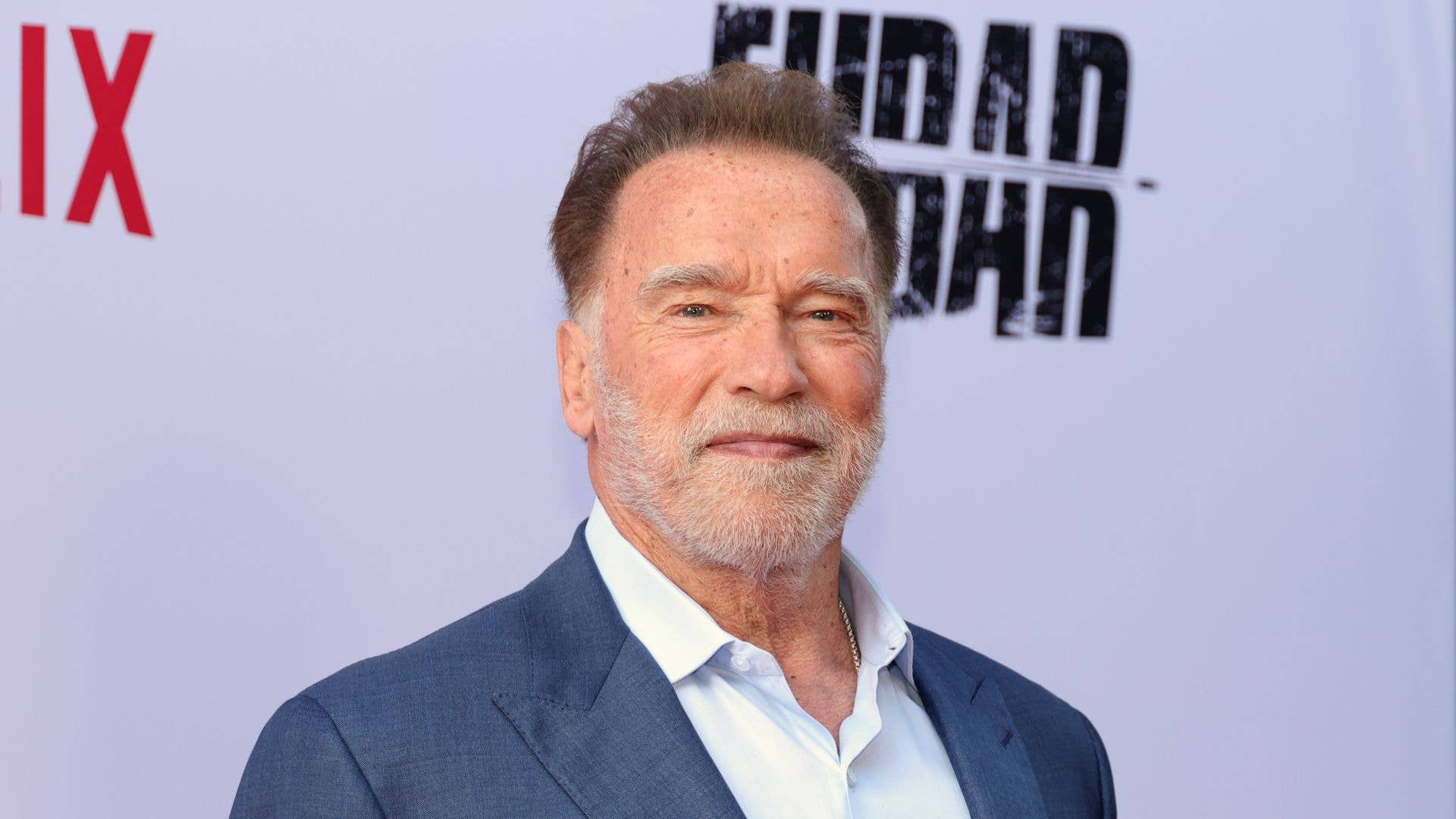 Arnold Schwarzenegger and daughter Katherine sharing a moment