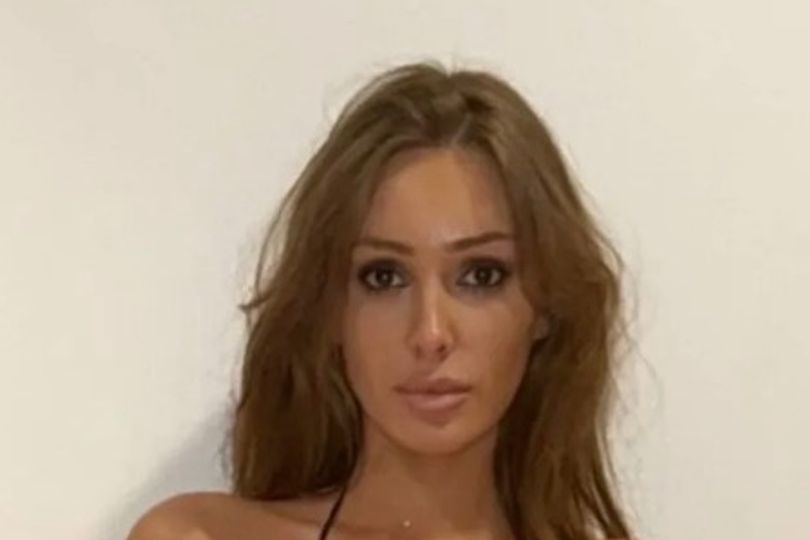 Bianca Censori in a sheer bodysuit at a nightclub in Spain