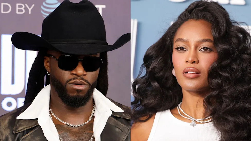 Ciara Miller is Shaboozey’s leather-clad cowgirl on ‘The Tonight Show’