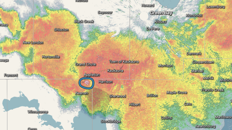 Wisconsin tornado causes extensive damage and cuts power to thousands of homes