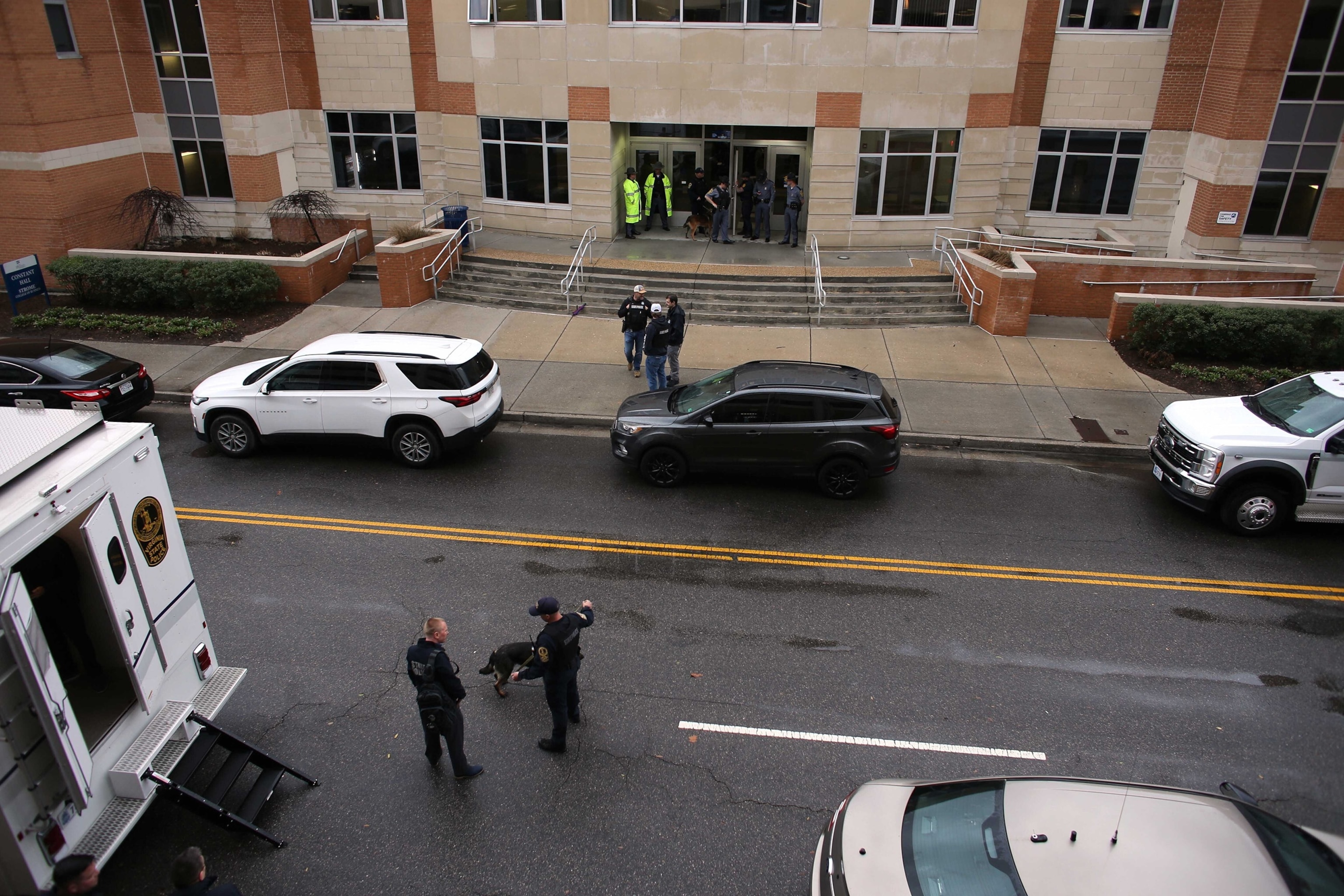 Virginia university didn’t know of student’s conviction before campus shooting, report says