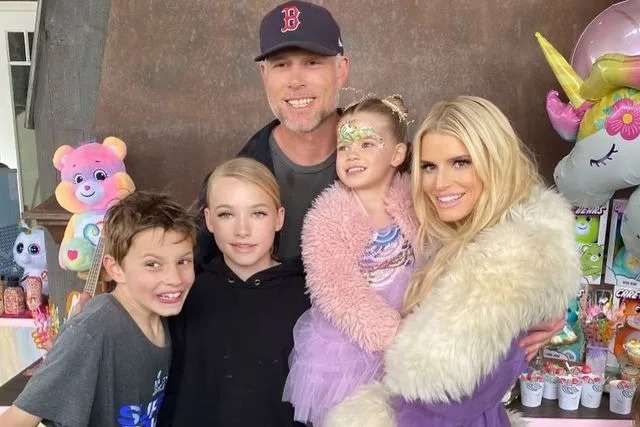 Jessica Simpson celebrated her 46th birthday in a polka-dot bikini