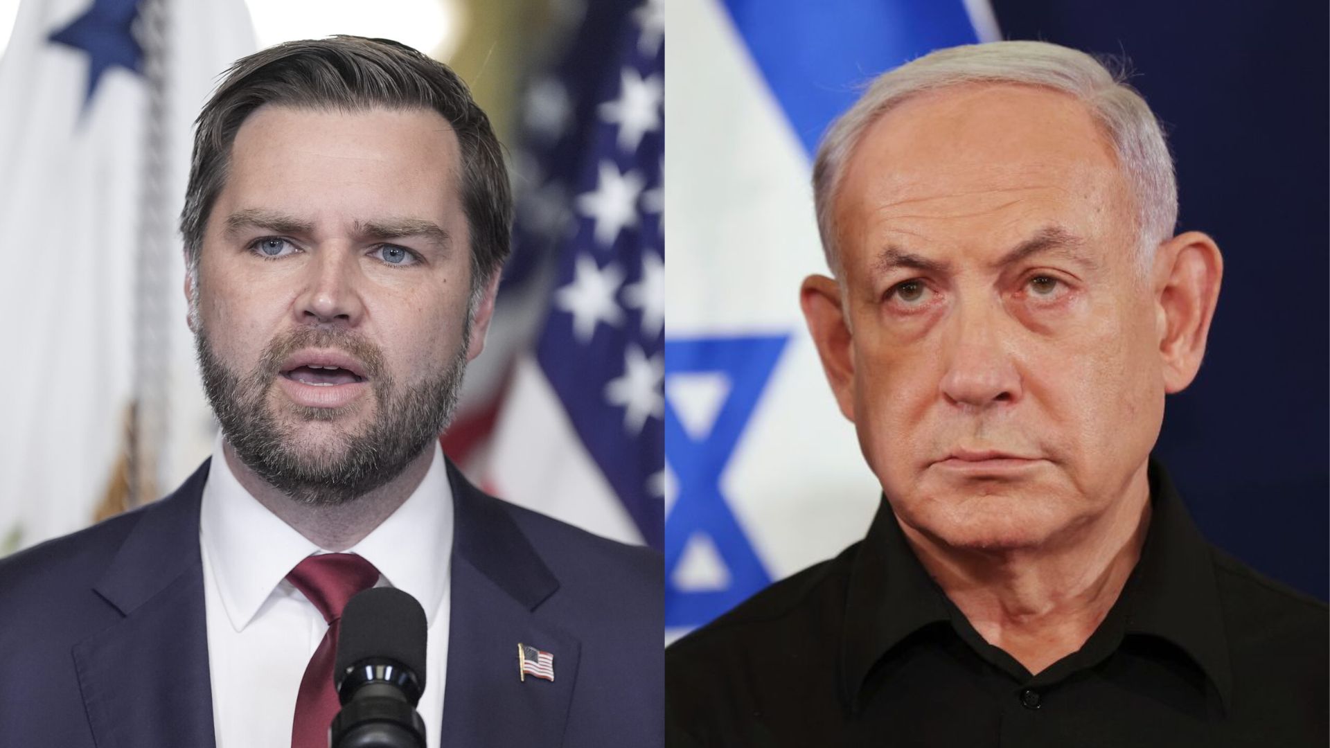 Netanyahu during a public appearance regarding US relations
