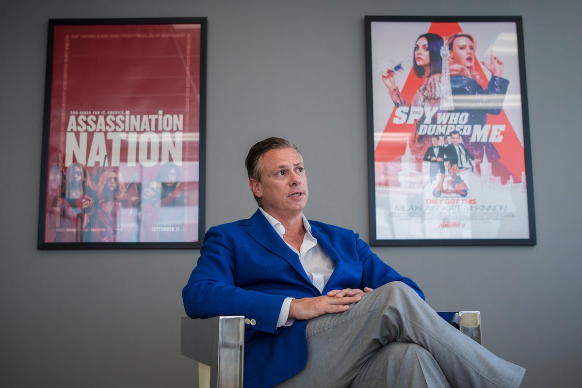 Jason Cloth as executive producer on blockbuster films