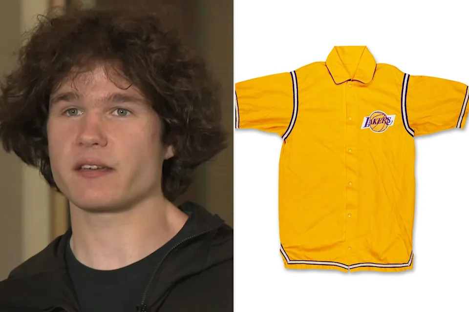 Wilt Chamberlain Lakers jacket found by a teen at a thrift store could fetch over $150K at auction