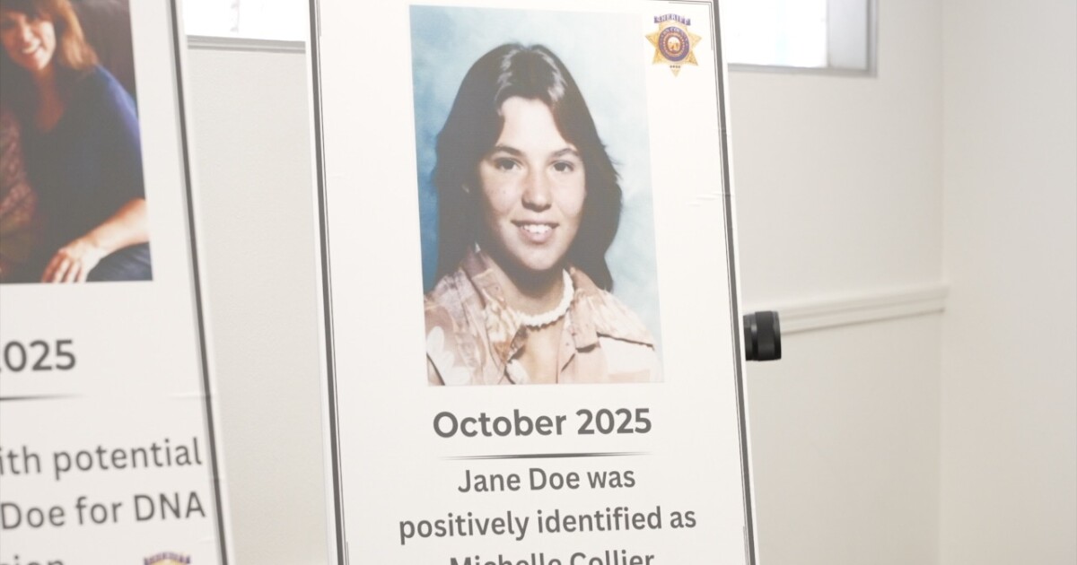 Michelle Louise Collier, victim identified nearly five decades after her death