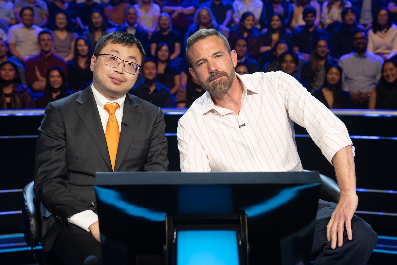 Ben Affleck wins elusive $1M prize with ‘Jeopardy!’ champ Jamie Ding on ‘Who Wants to Be a Millionaire’