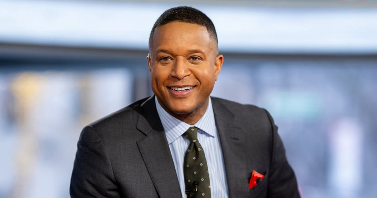 Craig Melvin, 47, co-anchor of NBC's Today Show who was confronted in the studio.