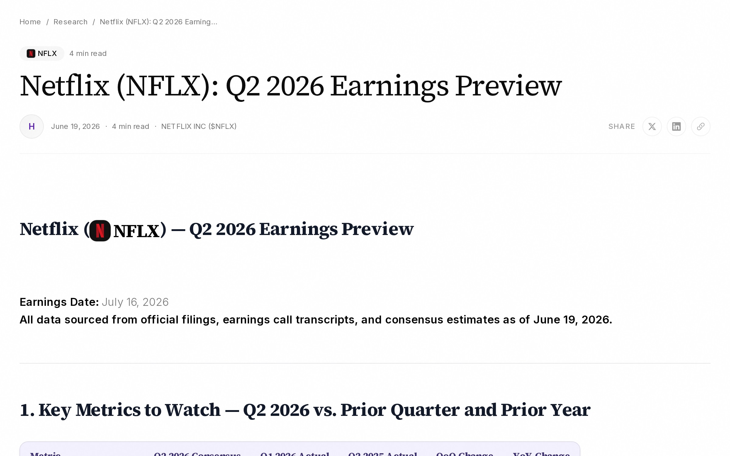 Netflix posts higher Q2 results but shares drop due to lukewarm forecast