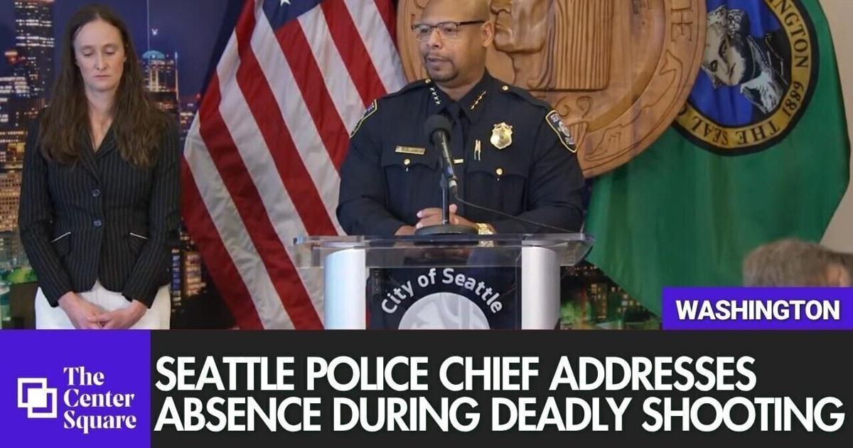 Seattle police chief erupts at reporter while under fire for absence from city after mass shooting