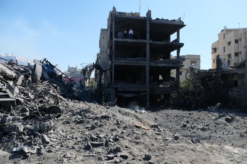 Israeli fire in Gaza kills 6 people, including a little girl, health officials say