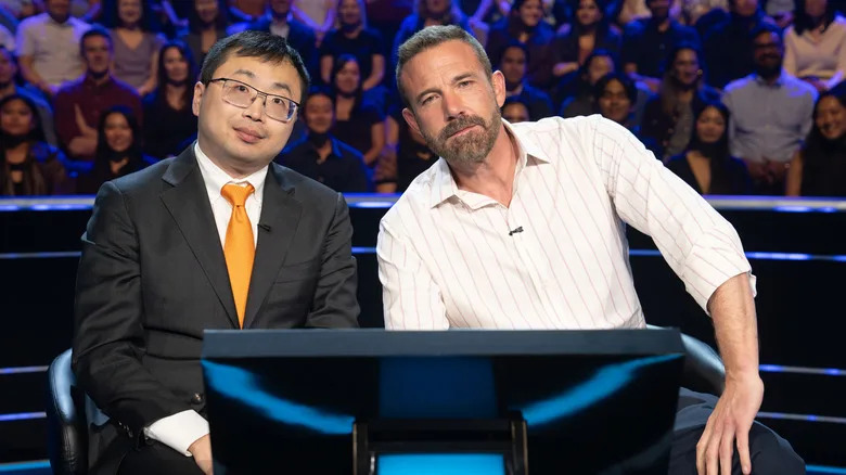 Ben Affleck wins elusive $1M prize with ‘Jeopardy!’ champ Jamie Ding on ‘Who Wants to Be a Millionaire’