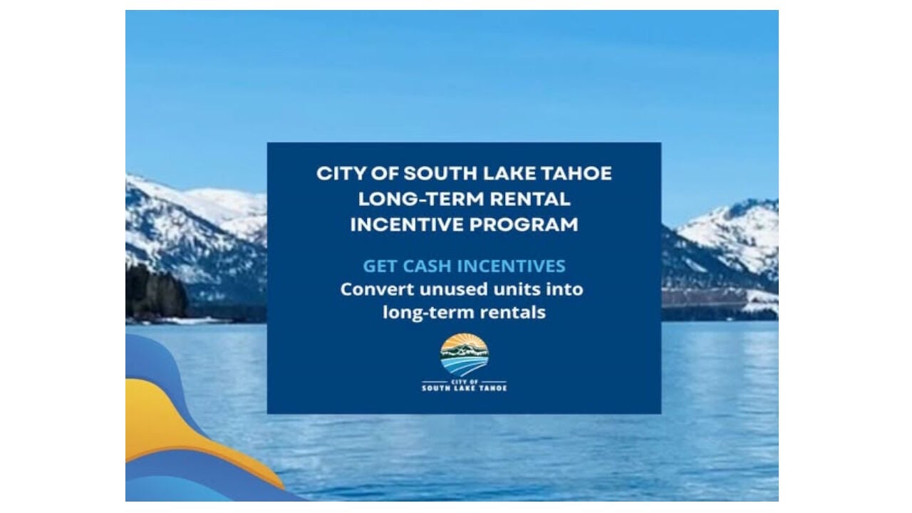 South Lake Tahoe neighborhood showing underutilized vacation homes