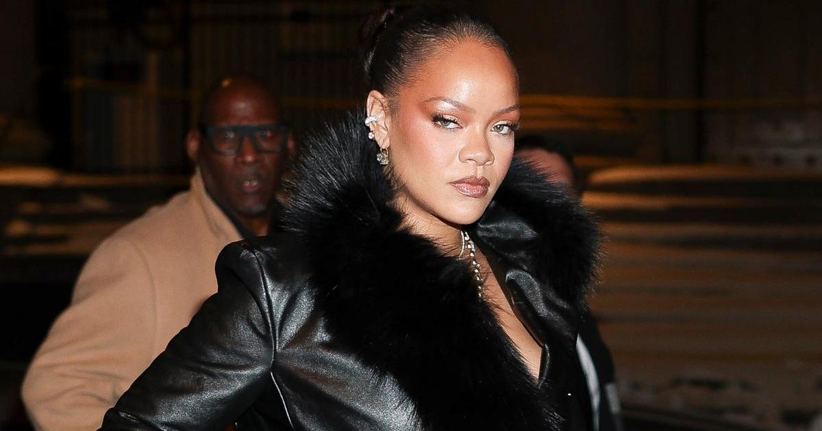Rihanna stops traffic in racy lace lingerie and diamonds