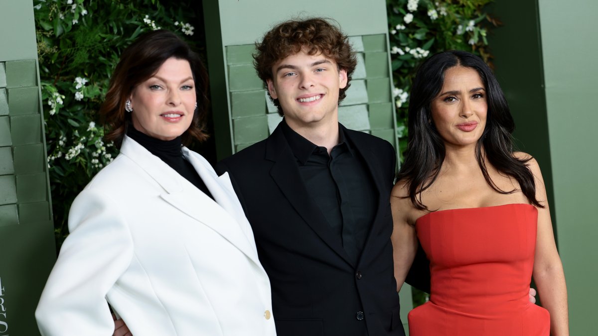Salma Hayek is officially a grandma after stepson François Pinault Jr. Welcomed first baby