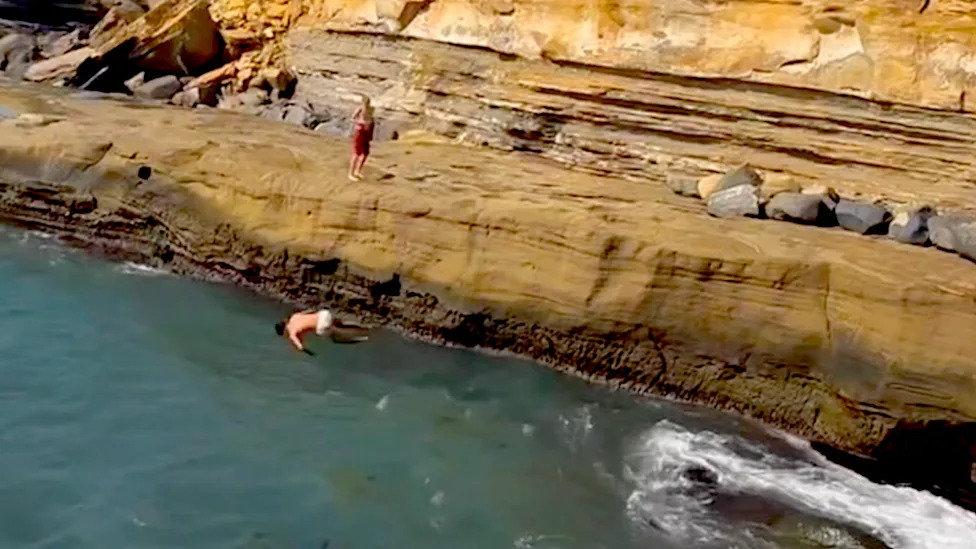 Teen injured in cliff jump at Sunset Cliffs during recovery