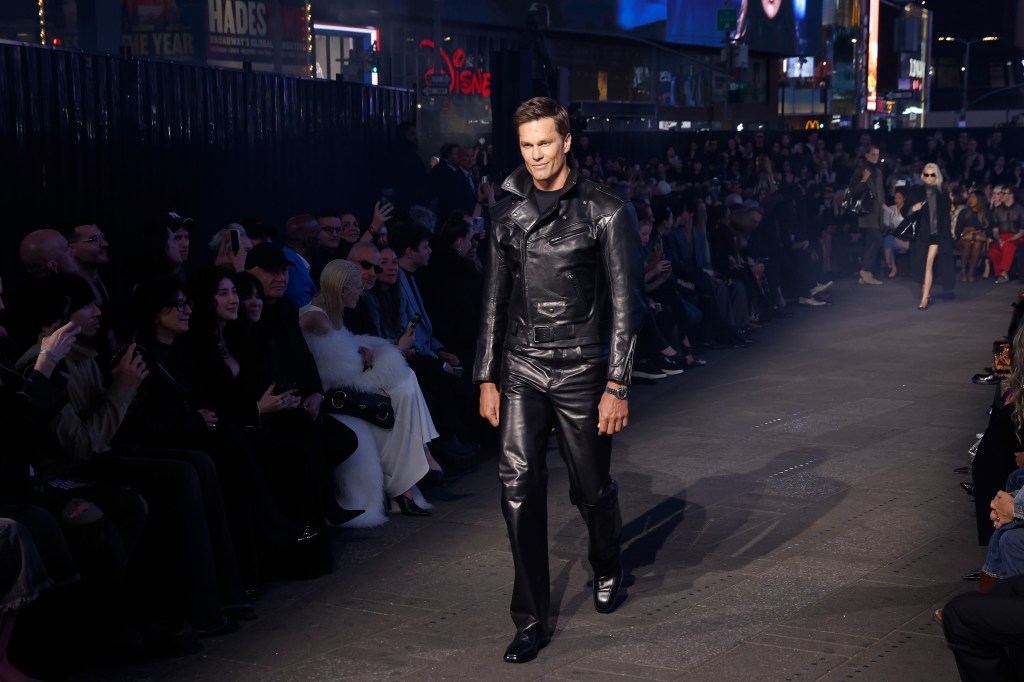 Tom Brady is officially a ‘leather pants guy’ at 49