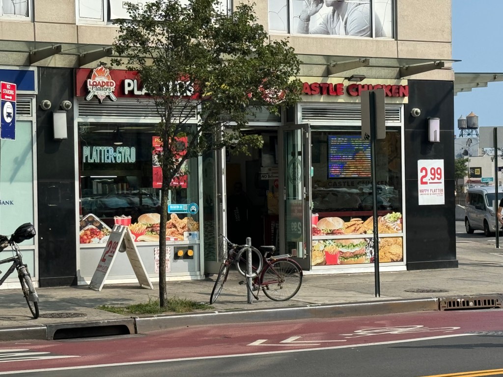 The electric scooter that was stolen during the attack