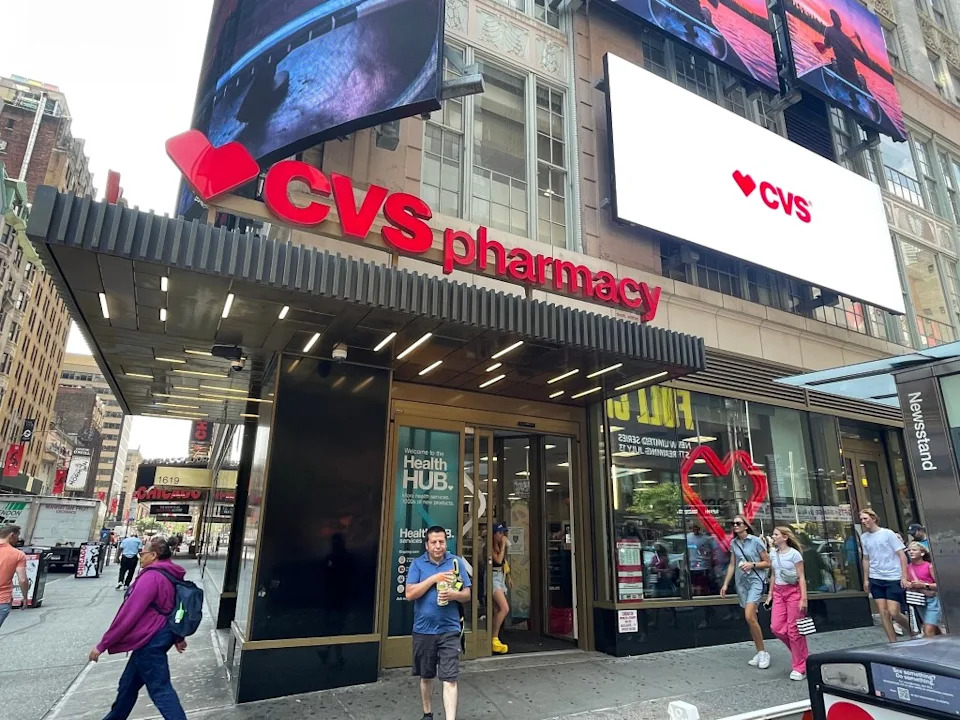 The exterior of the CVS pharmacy on South Central Avenue