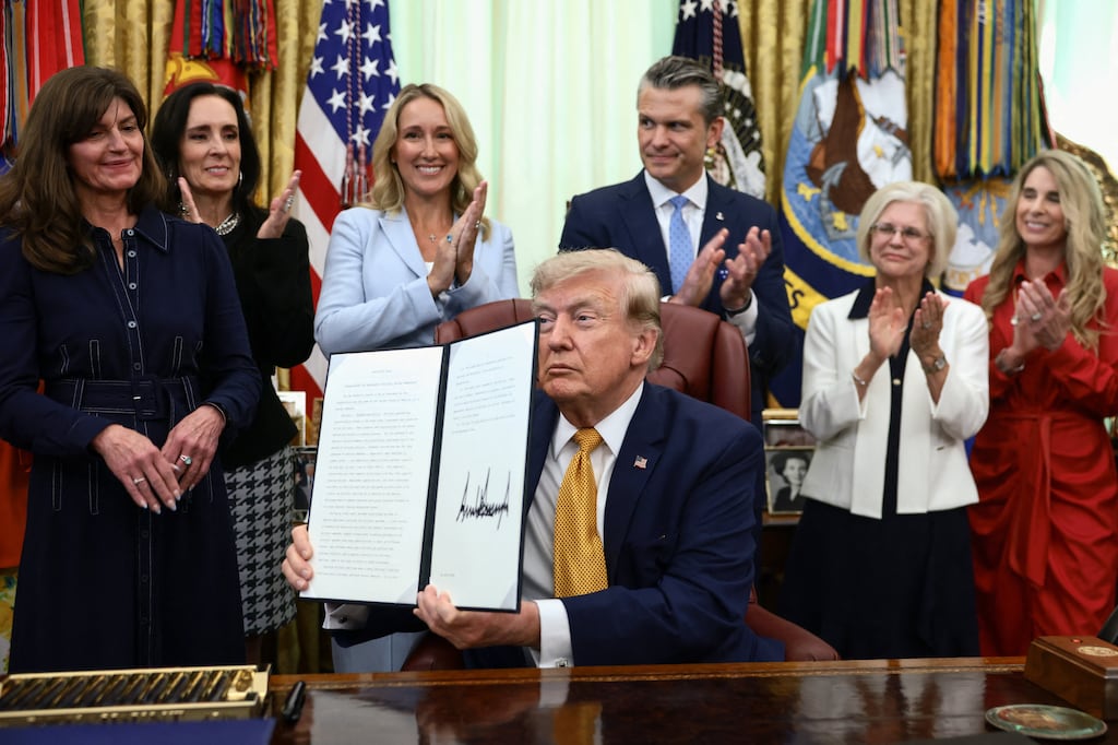 Hegseth’s wife to head Trump’s commission to help military spouses