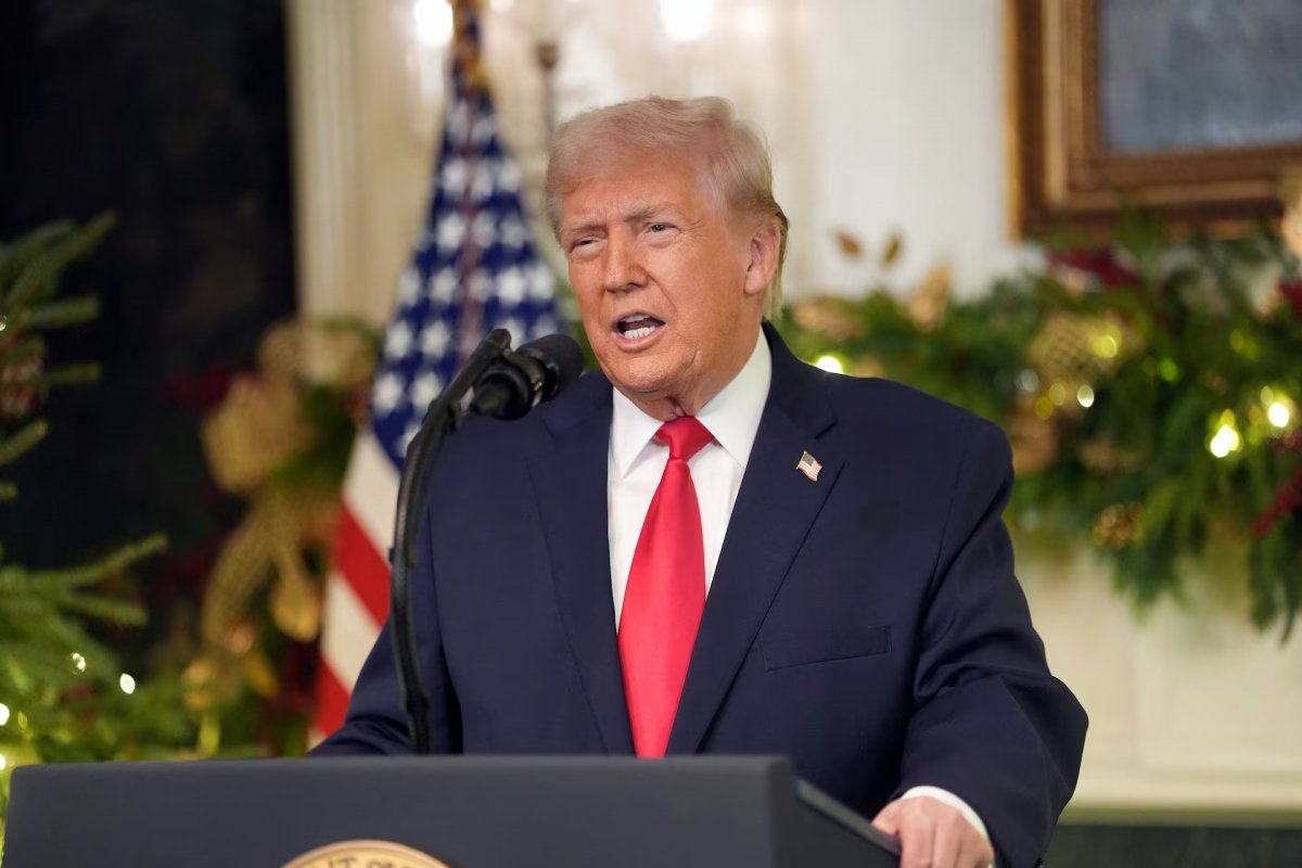 Trump told a reporter, 