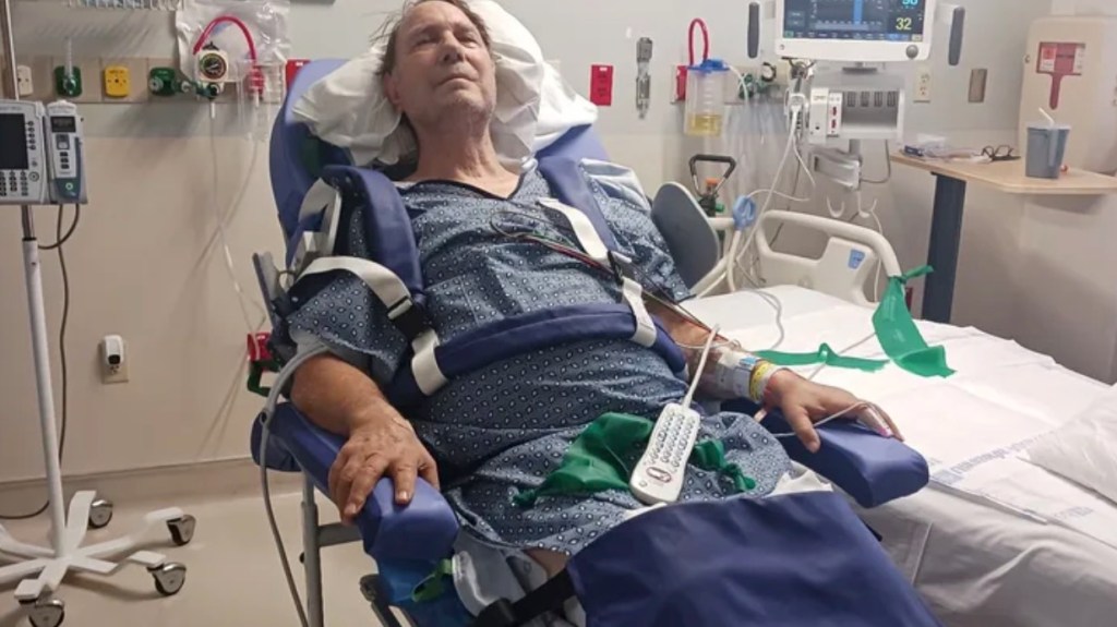 Las Vegas tourist set to have both legs amputated after tripping on scorching sidewalk that burned his body