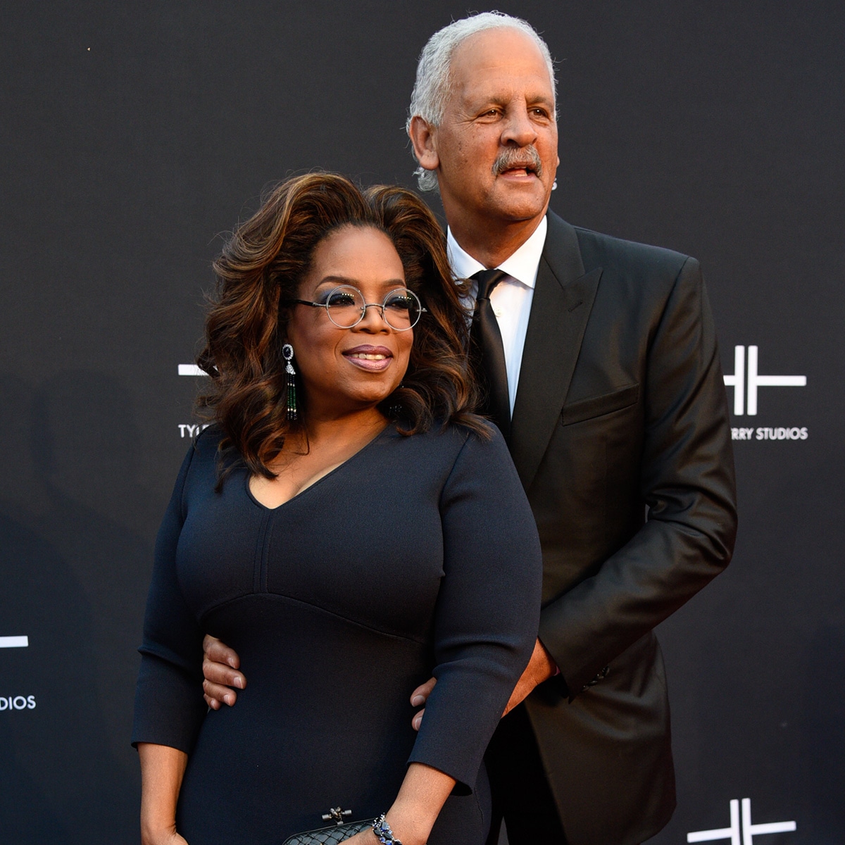 Oprah Winfrey makes rare appearance with longtime partner Stedman Graham at talk show anniversary party
