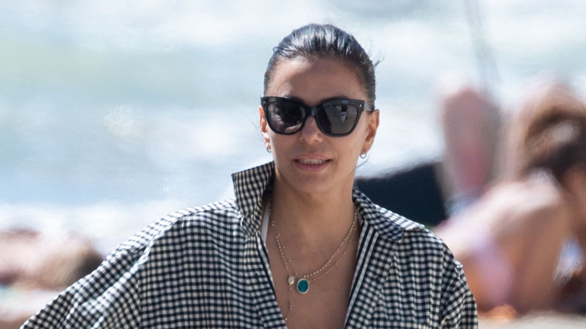 Eva Longoria, producer and actress, works on CNN series during Spanish summer