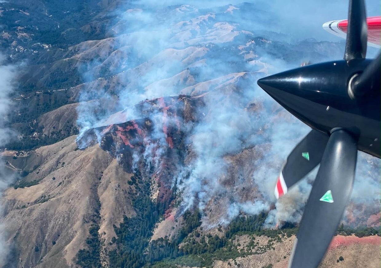 Evacuations at luxury Big Sur resort as raging wildfire explodes in size