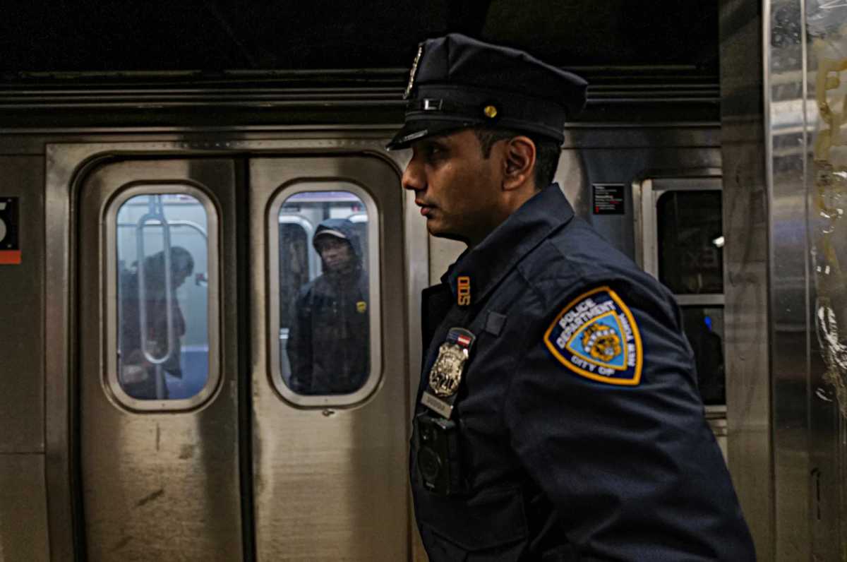 Crazed stranger shoves elderly man onto NYC subway tracks in terrifying silent attack