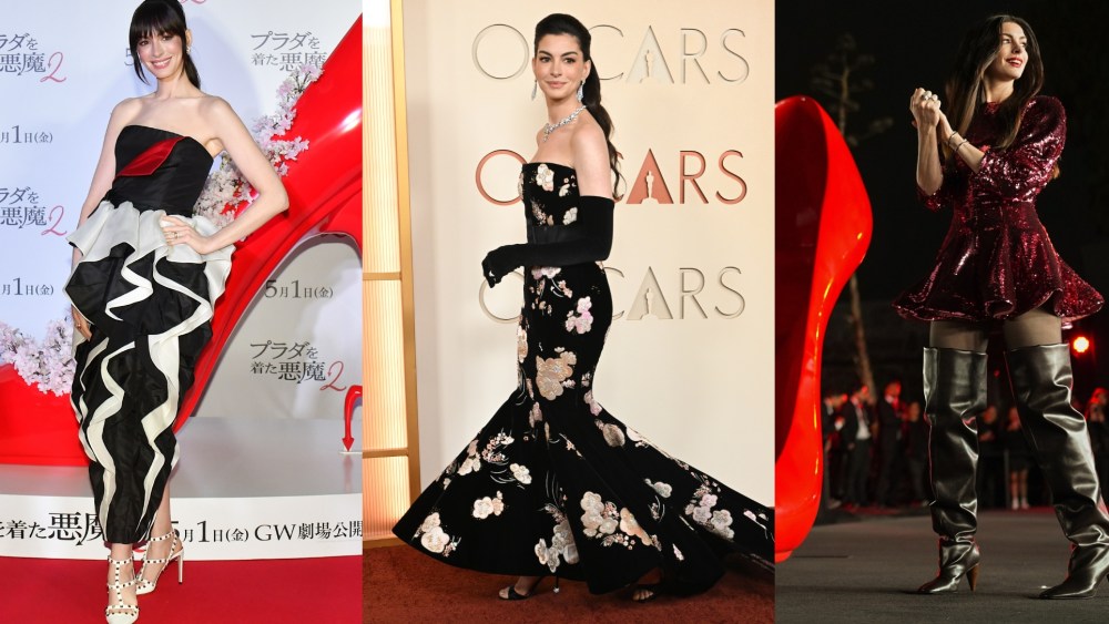 Anne Hathaway shows off shortest hair in over a decade on the cover of Vogue China