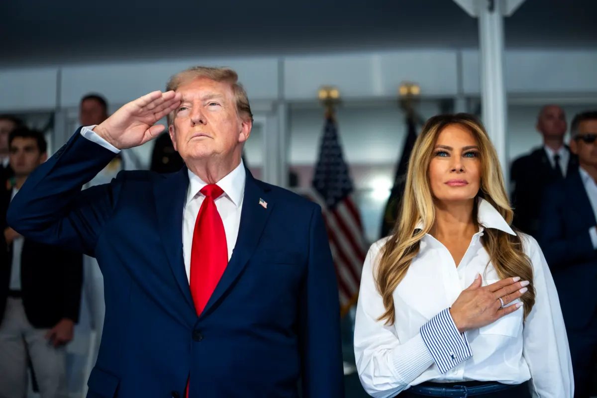Lip reader ‘reveals what Melania Trump said to Donald’ during ‘intense’ argument before walking off