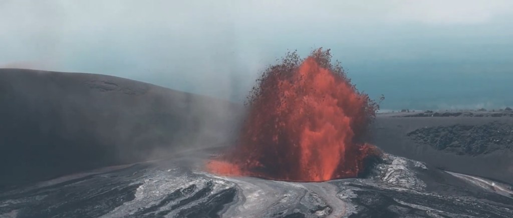 Kilauea puts on fiery show as 54th eruption episode sends lava fountains soaring