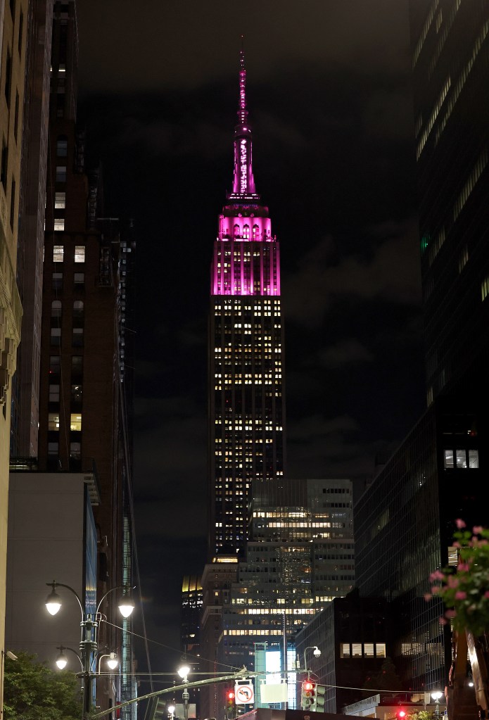 Empire State Building lights up in ‘pink sparkle’ to honor Dolly Parton