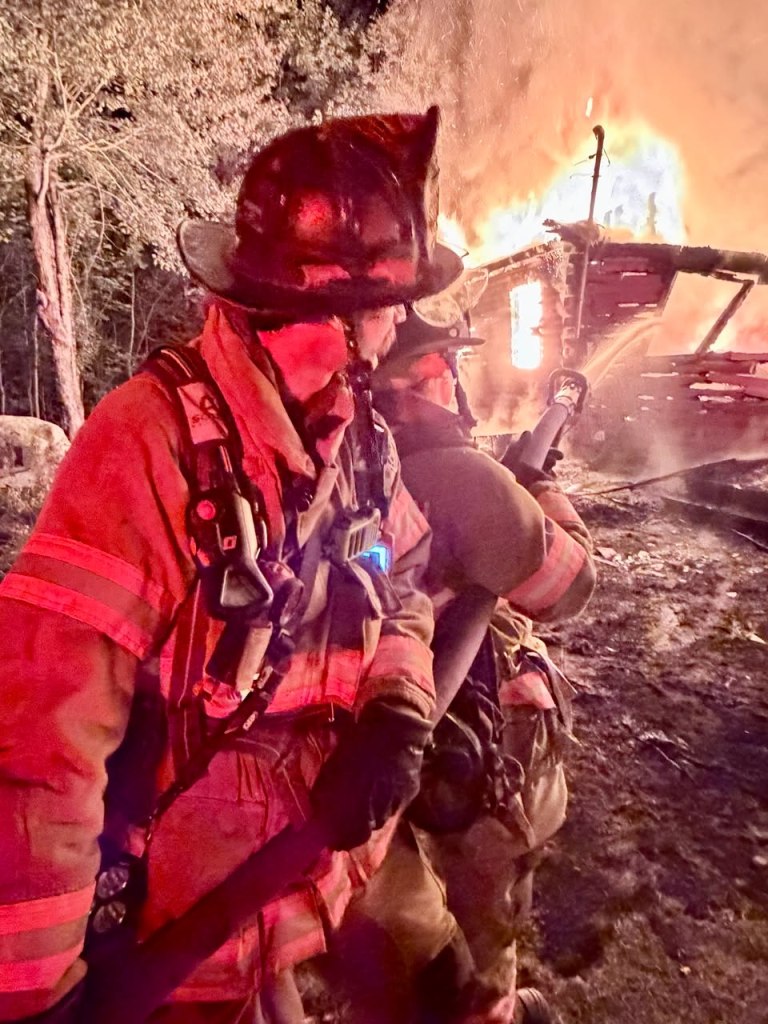 New Hampshire man allegedly steals rescue truck from firefighters battling his burning home