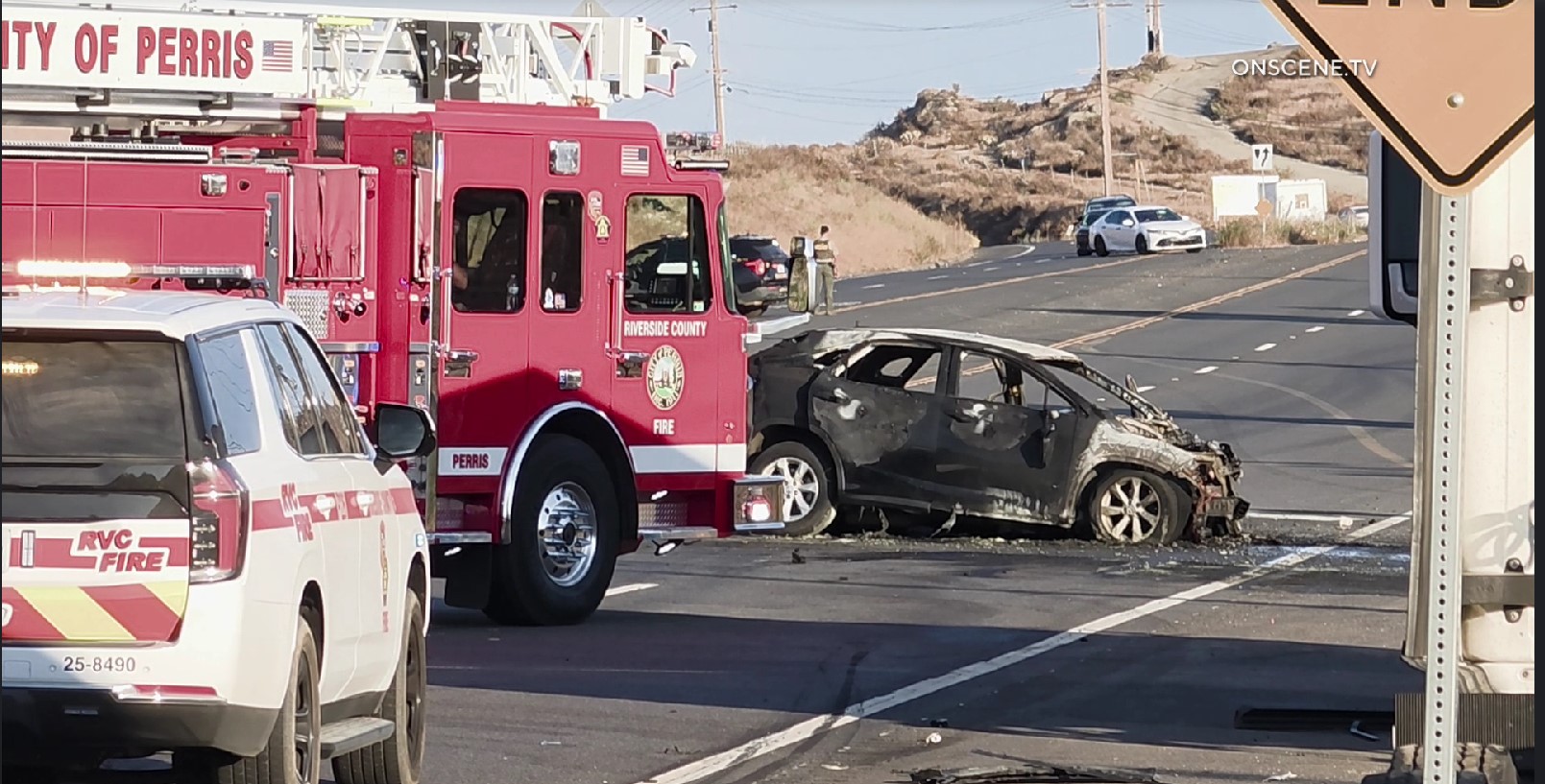 Fiery California crash kills girl, 8, leaves 5 others injured