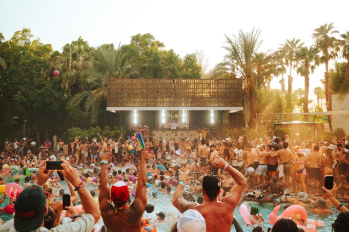 The Chainsmokers performing at Splash House