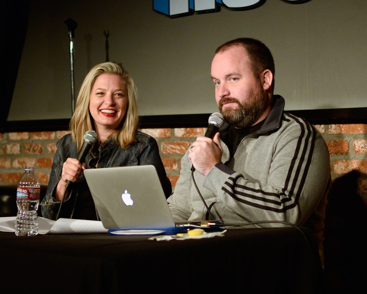 Christina Pazsitzky roasted estranged husband Tom Segura during comedy show immediately following split revelation