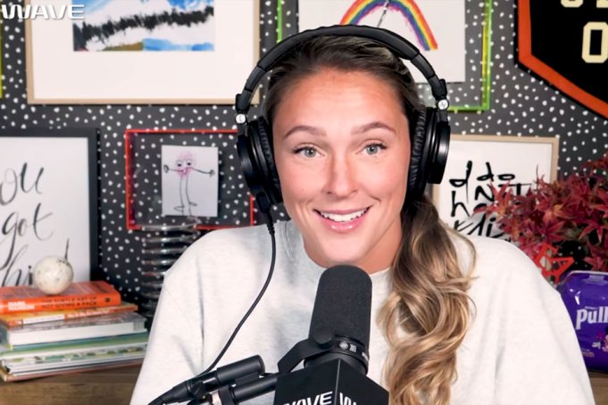 Kylie Kelce just gave us some crumbs about Taylor Swift and Travis Kelce's wedding 🥹 🎥: