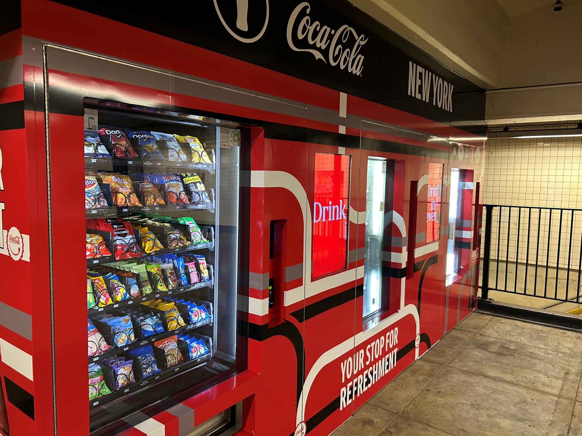 CC Vending Inc. president Michael Cascione Sr. discussing expansion plans