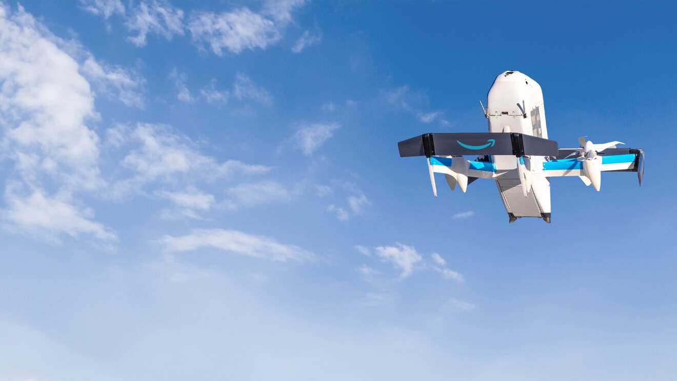 Amazon delivery drone drops ‘shocked’ customer’s package directly into swimming pool in viral video