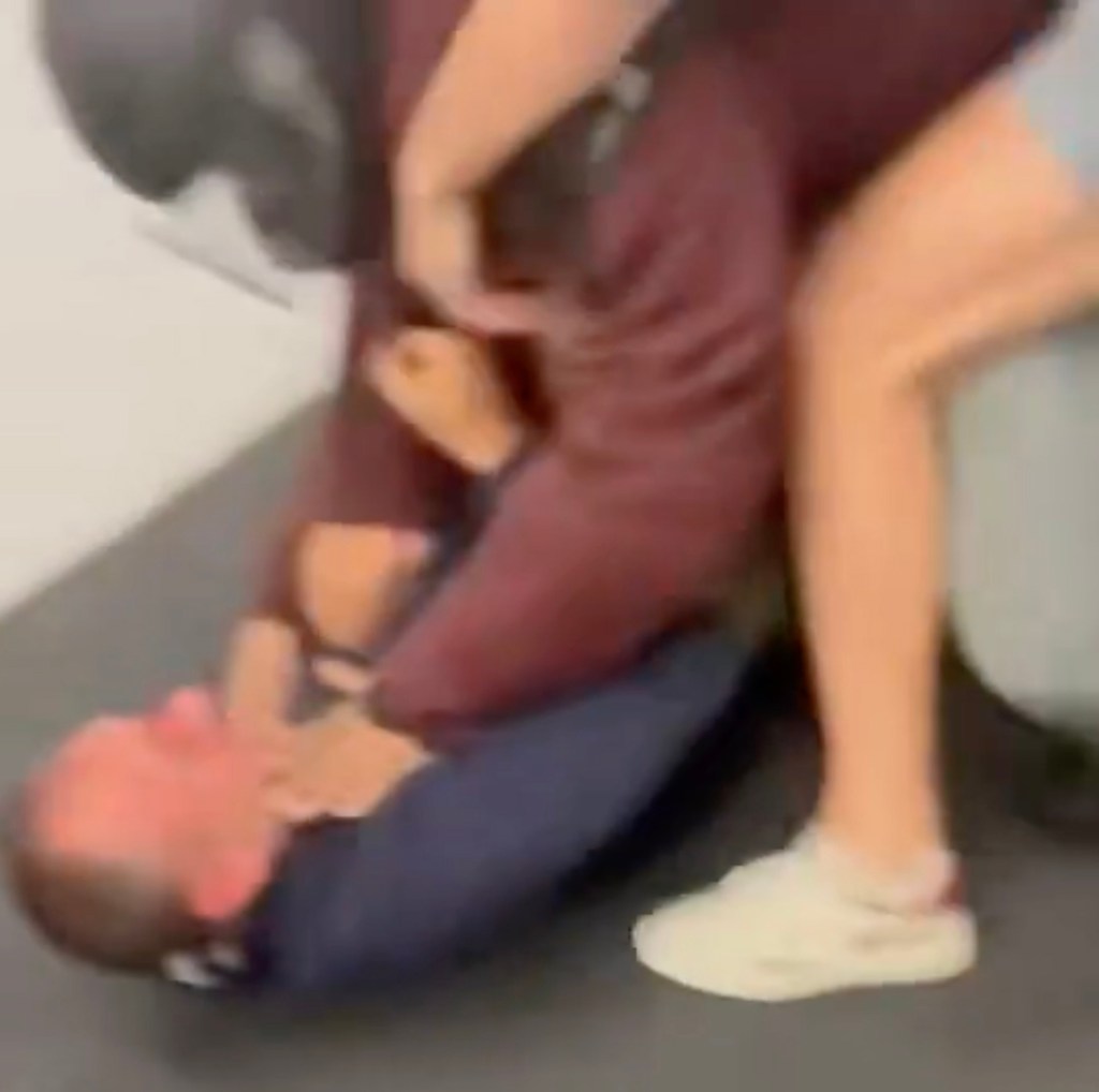 Uber Eats delivery driver attacks Barstool employee in shocking, caught-on-camera brawl at NYC headquarters