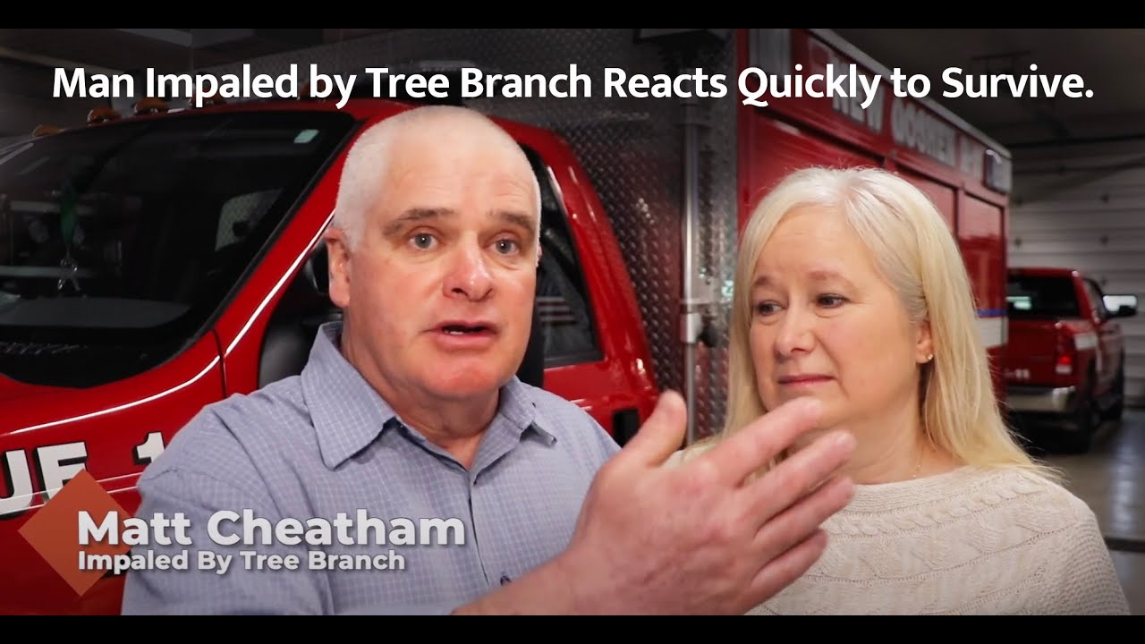 NJ dad miraculously survives after ‘huge’ tree branch impales his jaw into his brain: ‘Mind boggling’