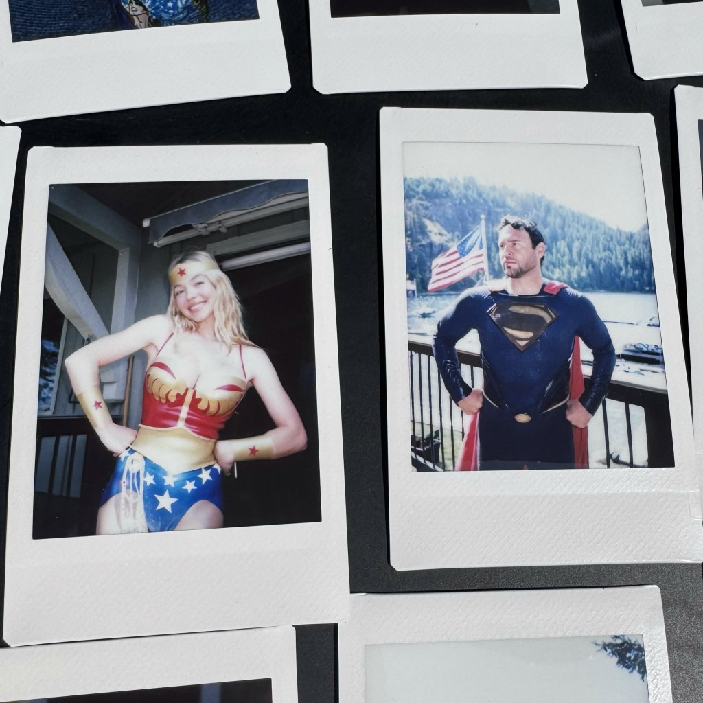 Sydney Sweeney rocks barely-there Wonder Woman costume as boyfriend Scooter Braun plays Superman