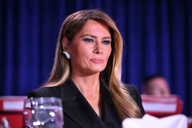 Melania Trump links up with IndyCar for foster kid scholarships — and a stylish new look