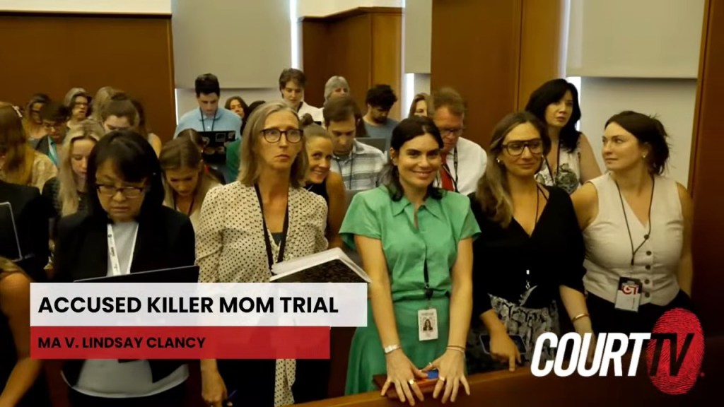 Reporter at Lindsay Clancy trial sparks blacklash for winking at camera, forcing Vanity Fair to pull her credentials