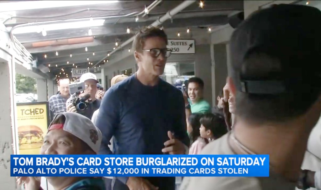 Tom Brady’s Bay Area card shop ransacked one week after grand opening