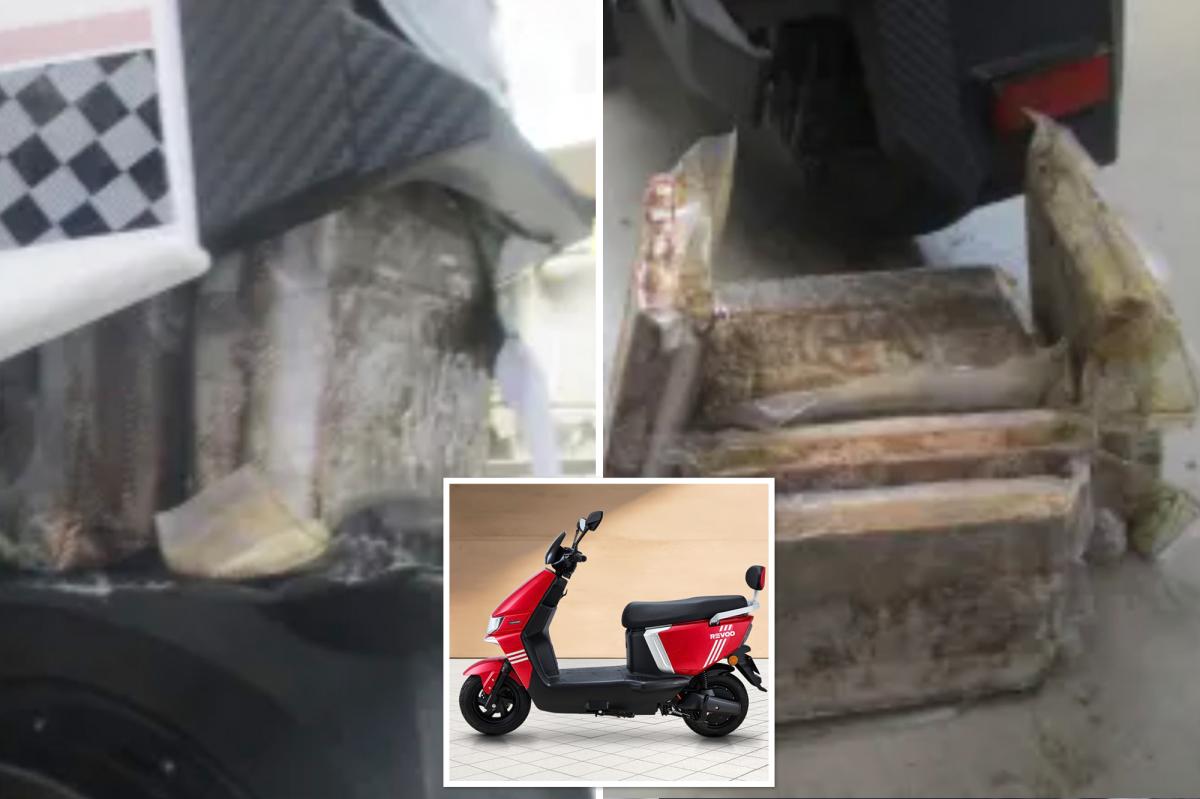 $238K worth of deadly fentanyl discovered stuffed in moped at California border crossing