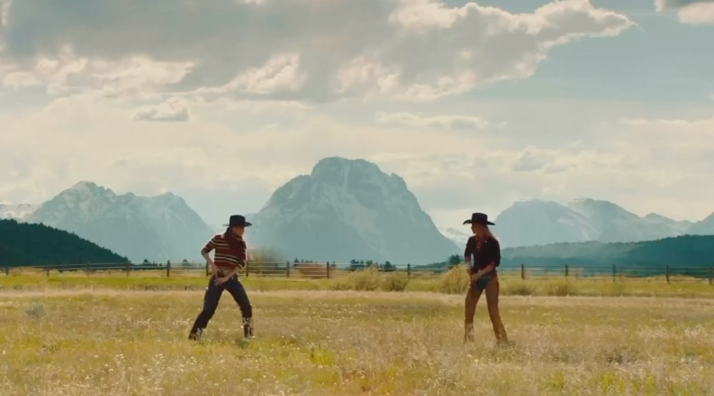 Bella Hadid joins sister Gigi in a cowgirl showdown for Guest in Residence campaign